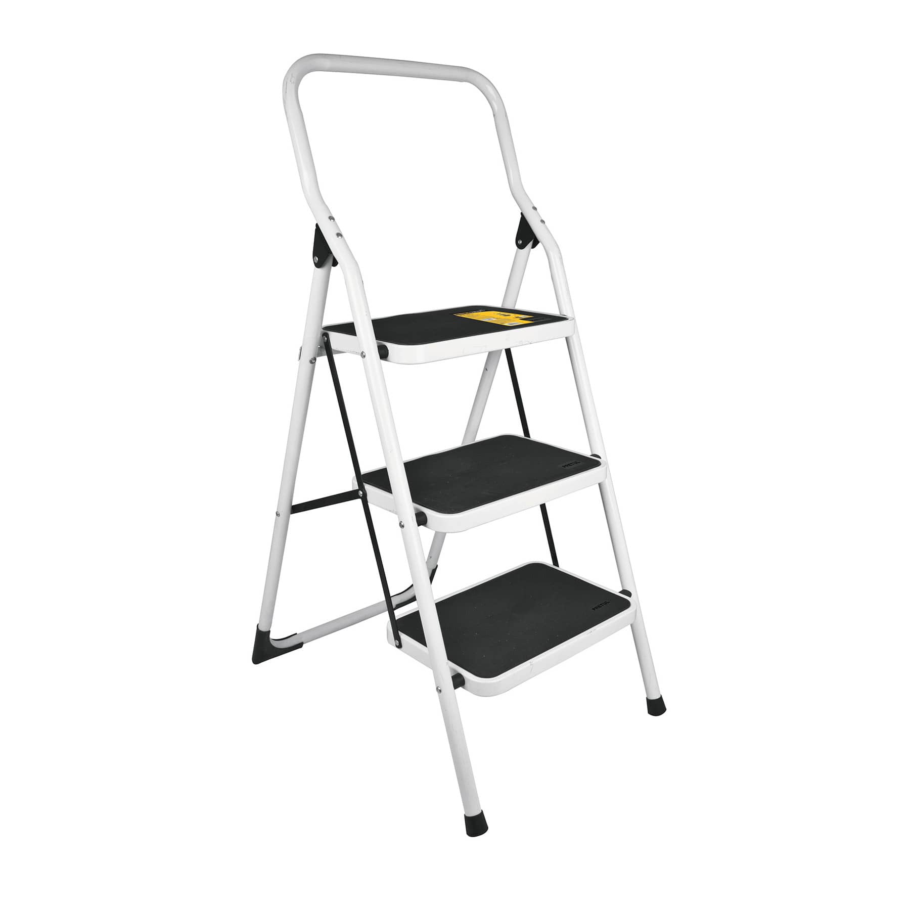 Venta de ESCALERA PLEGABLE TUBULAR 3 PELDAÑOS PRETUL