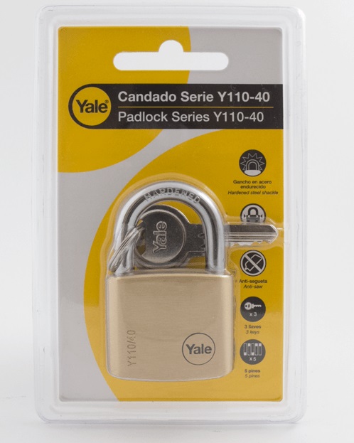 Venta de CANDADO 40MM SERIE Y110-40 YALE