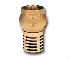 VALVULA CHECK PIE 1 CANASTILLA BRONCE CIM VALVE