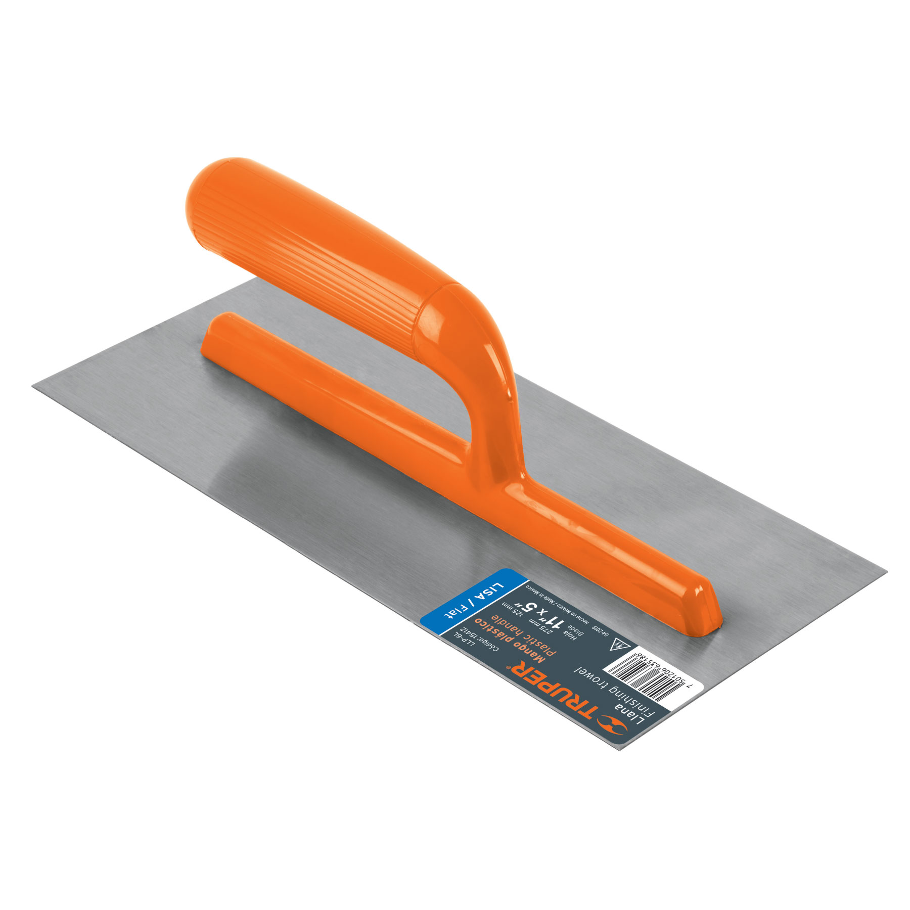 Venta de PLANCHA RASPIN 11X5 MANGO PLASTICO TRUPER