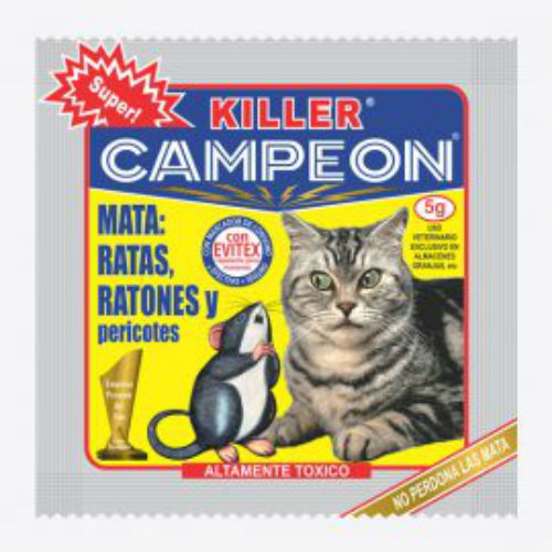 Venta de RATICIDA 5G CAMPEON