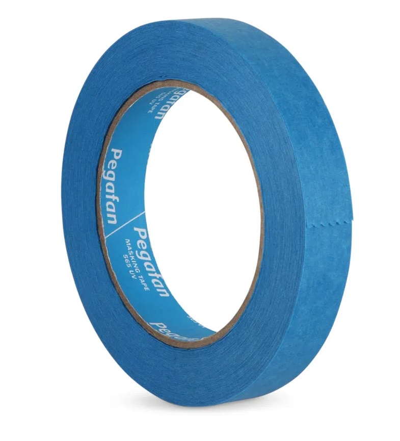 CINTA MASKING AZUL 3/4" X 55YDS PEGAFAN