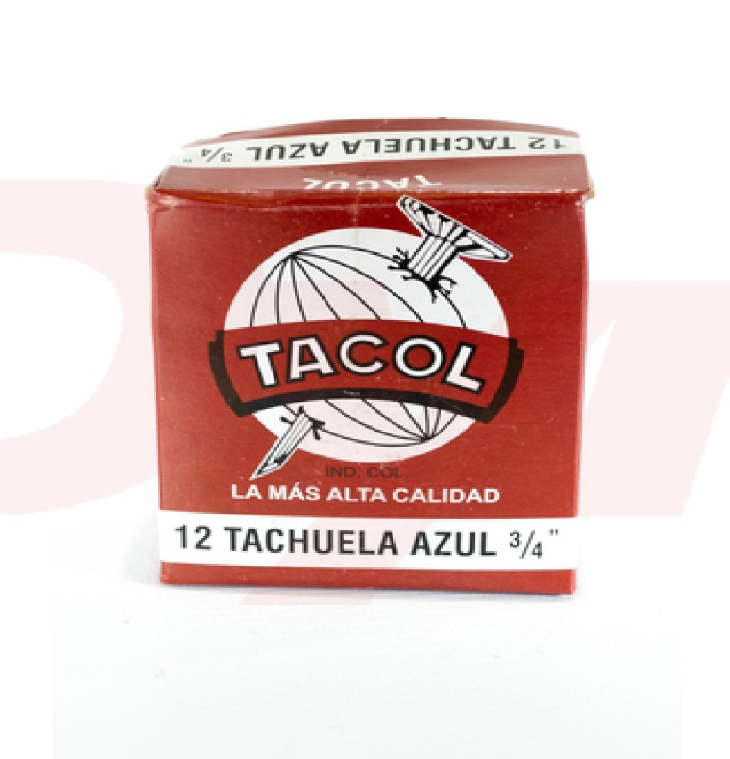 Venta de TACHUELA 12 3/4 TACOL CAJA 450G